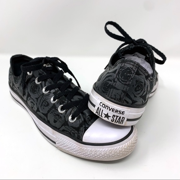 black rose converse
